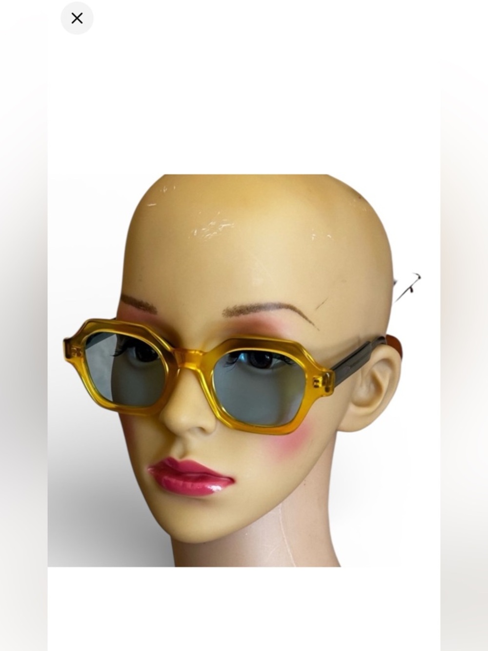 SEE 1453 Designer Yellow Framed Sunglasses Selling for Frame (1.25 Prescription)